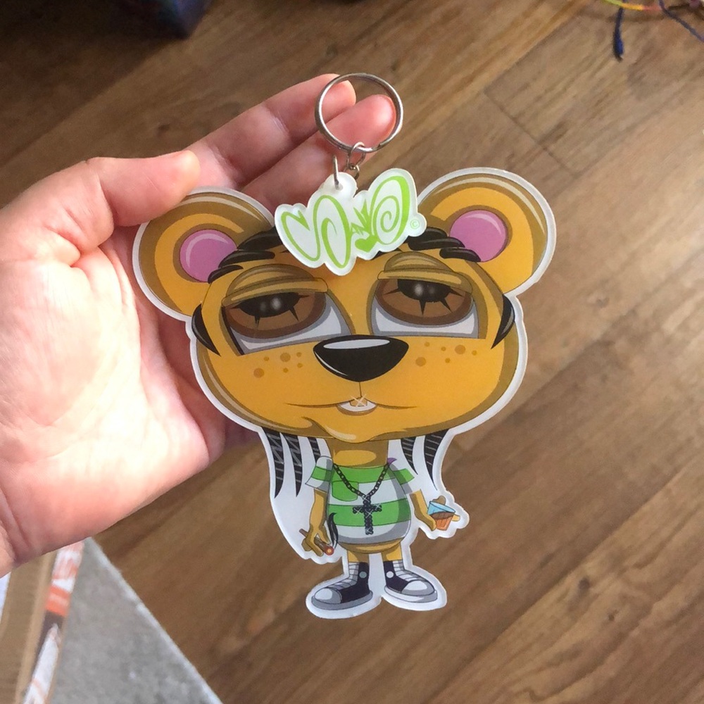 ❊❊❊❊❊Sand One Mitch Bear Keychain Key Ring